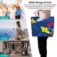 thumbnail image 4 of Yiaed Cartoon Shark Print Handbag for Women Tote Purse Shoulder Bag Large Fashion Hobo Purse Handbag Shopping Tote, 4 of 5