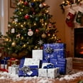thumbnail image 5 of YIKA Christmas Wrapping Paper Jumbo Roll - 118In 80 Gsm Thick Gift Wrapping Paper, Universal For Christmas Birthday New Year & All Holiday Gift Wrapping Supplies​ D, 5 of 5
