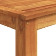 thumbnail image 3 of vidaXL 7 Piece Patio Bar Set Black Solid Wood Acacia and Poly Rattan, 3 of 11