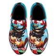 thumbnail image 2 of Canada Day Funny Beaver Chilling Out Shoes Sneakers Black Size 3.5, 2 of 7
