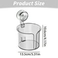 thumbnail image 2 of 1 Pack Wipe Holder for Bathroom, Flushable Wipes Dispenser,Wall Mounted Tissue Box Holder,Self-Adhesive Wipes Container,Suitable for Bathroom, Kitchen, Bedroom, Toilet(Grey), 2 of 8