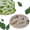 thumbnail image 2 of Moyic 3 uds. Forma de hoja de acero inoxidable cortadores de galletas para pasteles Fondant moldes para pasteles Type3, 2 of 3