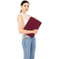 thumbnail image 5 of Mosiso 15 15.6 inch Laptop Sleeve for MacBook Pro 16 inch M4 A3403 A3186 M3 A2991 M2 A2780 M1 A2485 A2141 Lenovo Dell HP Asus Acer, Protective Neoprene Notebook Bag with Small Case, Red, 5 of 5