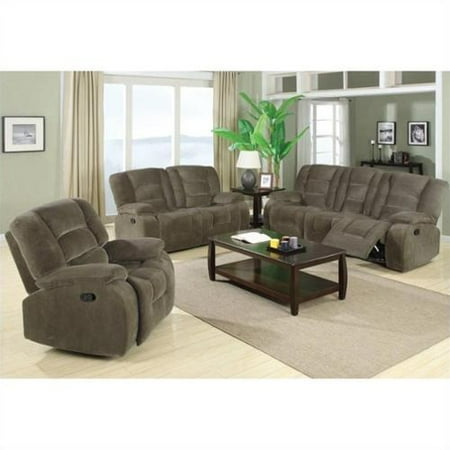 Buy Coaster Charlie Motion 3 Piece Reclining Sofa Set Qweeewr45q