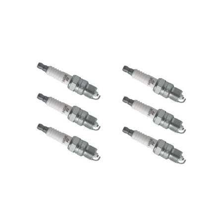 NGK V-Power Spark Plug ZFR6F-11G (6 Pack) for JEEP LIBERTY 65TH ANNIVERSARY EDITION 2006-2006 (Best Spark Plugs For Jeep 258)
