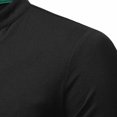 thumbnail image 4 of Hombres Casual Sólido Primavera Moda Cuello en V Jersey Manga larga Slim Fit Blusa Pompotops oipoqjl8513, 4 of 8