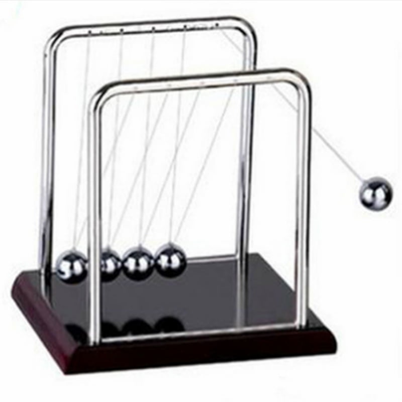 Newtons Cradle 5 Pendulum Balls Big Newtons Cradle Balance Metal Balls For Office Toys