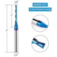 thumbnail image 2 of 2025 Latest Model Downcut Spiral Router Bit 1/4 Inch ,1/8 Inch Cutting Diameter, 2 of 5