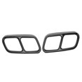 thumbnail image 2 of Rear Pipe Cover, Stainless Steel Tail Pipe Frame Sturdy  For Replacement For  - CLS W218 2012-2017, 2 of 8