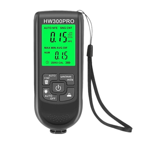 HW300PRO Car Paint Thickness Gauge For Cars Digital Coating Car Thickness Gauge 0.1micron/0-2000 Car Paint