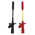 thumbnail image 2 of LEORX Insulation Wire Test Probes Copper Nickel Plated 2Pcs 6.3X1.2X0.4In, 2 of 9