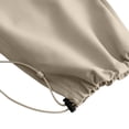 thumbnail image 4 of Mens's Baggy Cargo Pants Casual Parachute Pants Loose Fit Hip Hop Lightweight Quick Dry Sun Protection Pants Outdoor Hiking Trousers with Multi Pockets Khaki, 4 of 8