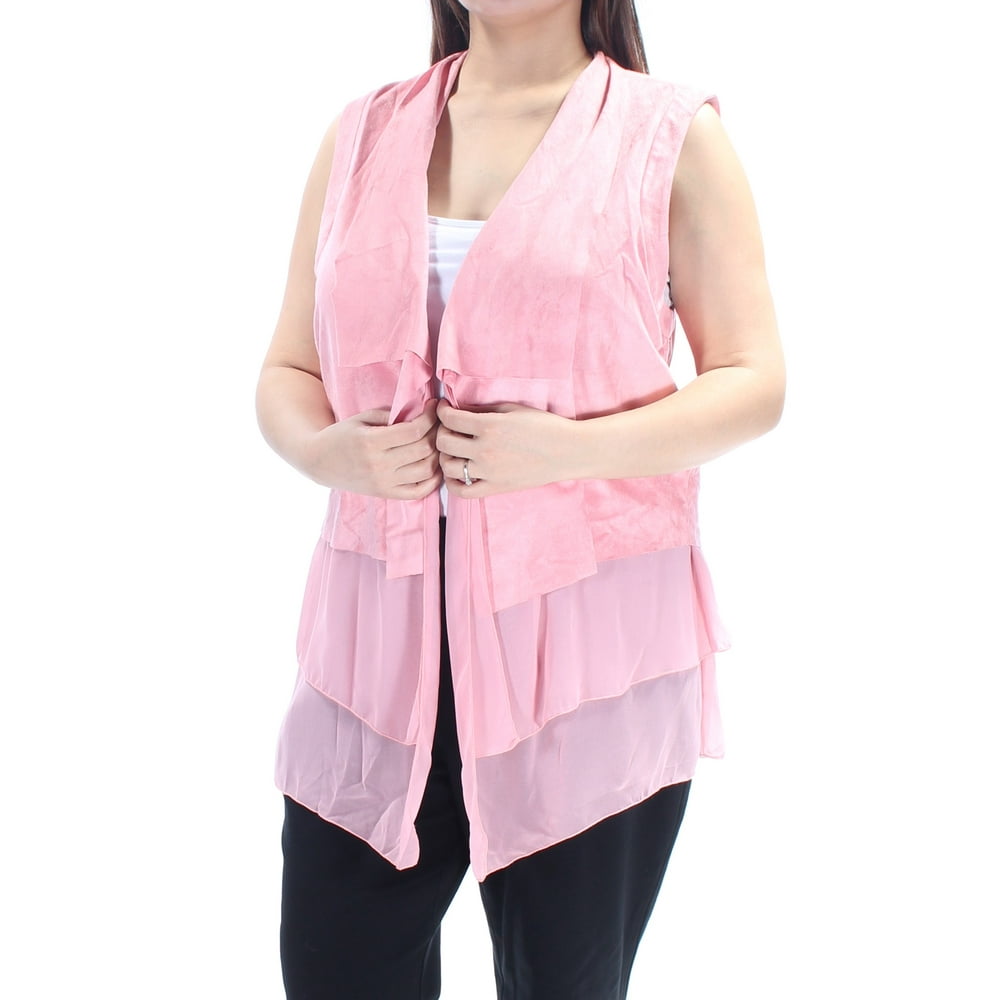 travel pink vest