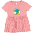 thumbnail image 3 of Inktastic Every Day Earth Day Girls Baby Dress, 3 of 5