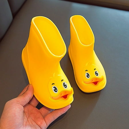 

Cathalem Bog Foot Rain Boots Girls Boys Kids Shoes Cartoon Rain Baby Waterproof Rubber Toddler Baby Shoes Fab Shoes C 5 Years