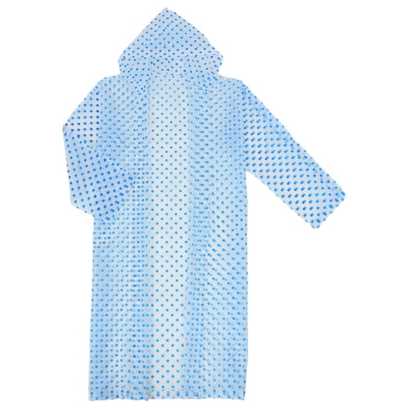 FRCOLOR Long Rain Coat for Women Waterproof Clear Travel Raincoat Hiking
