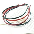 thumbnail image 4 of 12 Piezas Niñas / Mujeres Bricoje Cubierta Cinta Diademas Diadema 5 Mm Para Bricoje Accesorios Para El Cabello - Varios Col Soledad Banda para el pelo, 4 of 10