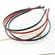 thumbnail image 4 of 12 Piezas Niñas / Mujeres Cintas cubiertas de raso DIY Diademas 5 mm para accesorios para el cabello de bricoje - Colores múltiples Gloria  Banda para el pelo, 4 of 9