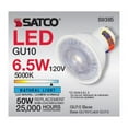 thumbnail image 2 of Satco S9385 MR16 6.5W 120V LED Light Bulbs GU10 Bi-Pin Base 5000K 500L Dimmable (12 Pack), 2 of 13