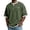 Army Green_B, variant on Men's Short Sleeve Sweatshirts Casual Outdoor Quarter Zip Pullover Top Spring Summer Big and Tall T-shirts for Men Navy XXXL