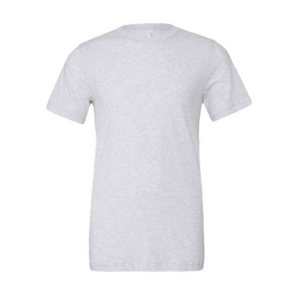 Camiseta de manga corta unisex Triblend de Bella + Canvas S WHT FLCK TRBLND bella lienzo 3413