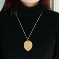 thumbnail image 4 of Uinagy Leaf Sweater Chain Necklace, 4 of 6