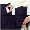 thumbnail image 3 of Pantalones de senderismo tectop para mujer, con forro polar, impermeables, PW7610-W, 3 of 6