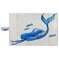 thumbnail image 4 of PKQWTM Mermaid Silhouette Book Cover Book Protector Book Sleeve Book Pouch Book Bag 6x9 inch, 4 of 4
