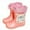 A-2830Pink, variant on MEZZALL Boys Boots For Outdoor Rainy Days Comfortable Short Ankle Boots For Kids 1-8 Year Durable Sole Lightweight Hiking Shoes For All Seasons Toddler Footwear Breathable / 20