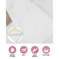 thumbnail image 6 of Yellow White Stripe Kitchen Dish Towels for Drying Dishes Set of 4, Modern Minimalist Geometric Striped Waffle Weave Microfiber Hand Tea Bathroom Towels Quick Dry & Absorbent Towel 15.7x23.6, 6 of 7