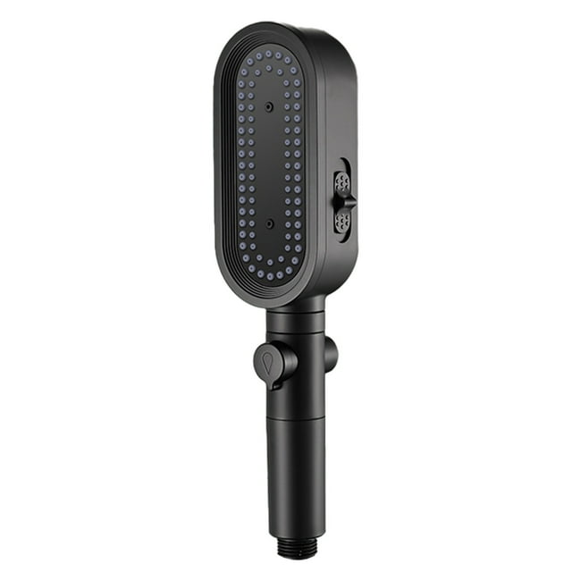 Fiogavroetic Turbo Shower Head Home Bath Shower Nozzle Water Heater Filter Shower Head -3 Bathing Modes- One Pressurised Water Stop Function Shower Head