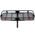 thumbnail image 6 of Heavy Duty Trailer Hitch Cargo Carrier, Foldable Soft Shell Waterproof Luggage Cargo Bag, 500 Lbs Capacity 16 CuFt 2" Cargo Rack Luggage Cargo Bag, with Cargo Net & Accs, 6 of 7
