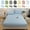 PK, variant on Yyuenw Bed Cover Set, Solid Color Washed Fitted Sheet Piece with 2 Pillow Protectors (30x19-inch), Mattress Pad Ash Proof Protective Cover, Bed Sheet Cover