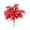 B#50, variant on Artificial Maple Leaf Small Bouquet, Realistic Fall Faux Foliage with Orange Red and Warm Yellow Gradient Leaves for Thanksgiving Table Centerpiece