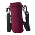 thumbnail image 2 of Portabotellas de agua de neopreno, bolsa para botellas de agua, soporte desmontable, bolsa para botellas de bebidas, bolsa para hervidor para acampar rojo m, 2 of 8
