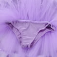 thumbnail image 7 of iEFiEL Kids Girls One Shoulder Bowknot Sequined Ballet Dance Gymnastics Leotard Tutu Dress, 7 of 7