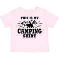 thumbnail image 3 of Inktastic This is My Camping Shirt with Bear and Moutains Boys or Girls Toddler T-Shirt, 3 of 5