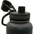 thumbnail image 4 of ThermoFlask Stainless Steel Water Bottle, 40 oz, 2-Pack (Midnight/Stone), 4 of 6