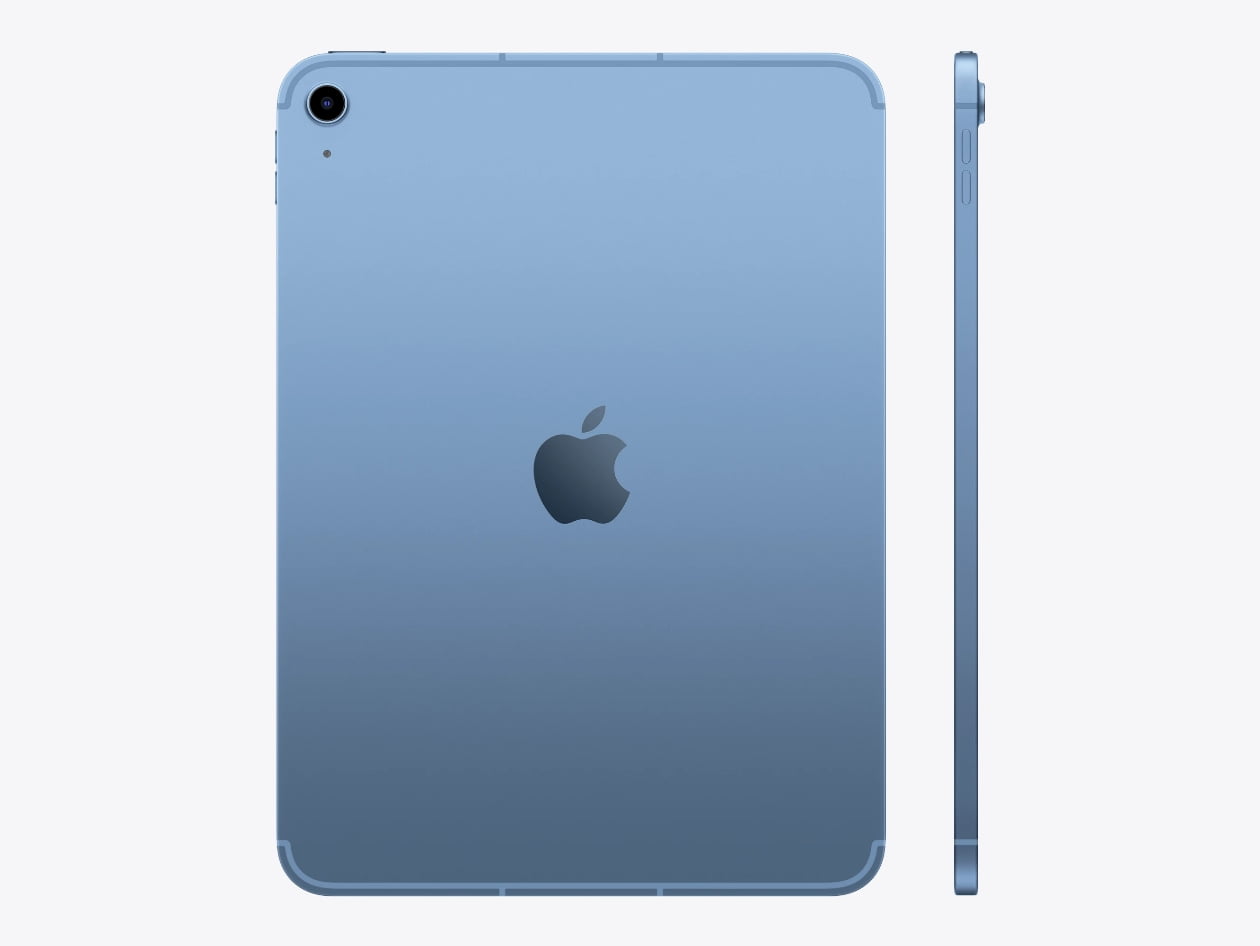 Newest 2022 Apple iPad 10.9-inch Wi-Fi + Cellular 64GB - Blue