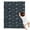Black White Dinosaurs, variant on Black White Dinosaurs Fossils Pattern Blanket,Comfortable Soft Lamb Wool Throw Blanket,All Season,Warm Lightweight Blankets for Sofa Bed Couch Living Room Chair,30"x40"