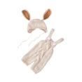 thumbnail image 1 of Traje de fotografía Conjunto de vestuario de tejido para bebés ropa de fotografía para bebés ropa para niñas y niños recién nacidos, 1 of 8