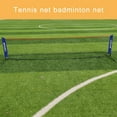 thumbnail image 4 of Replaceable Volleyball Tennis Badminton Training Net PE Ball Net 19.7ft*2.8ft, 4 of 8