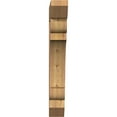 thumbnail image 2 of Ekena Millwork 5 1/2"W x 28"D x 40"H Olympic Slat Smooth Bracket, Western Red Cedar, 2 of 4