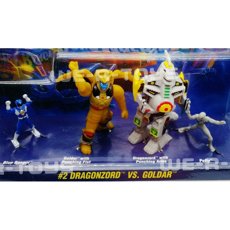 Micro Machines Mighty Morphin Power Rangers Set 2 Dragonzord Vs
