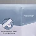 thumbnail image 5 of BNM Cotton Blend 6 Sheet Set, Full, Blue, 5 of 6