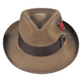 thumbnail image 2 of Stetson Men's Whippet Royal Deluxe Fur Felt Hat, Tawny, 7.25, 2 of 7