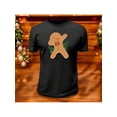 thumbnail image 1 of Playera Con Estampado De Galleta De Gengibre Navidad Color Negro Talla Grande Marca Emil SaEs, 1 of 4