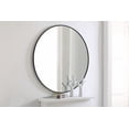 thumbnail image 4 of Elegant Decor Metal frame Round Mirror 48 inch Black finish, 4 of 4