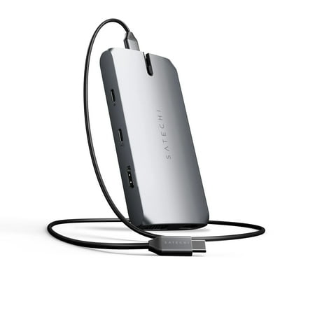 Satechi - USB-C On-The-Go 9-in-1 Multiport Adapter - Space Gray