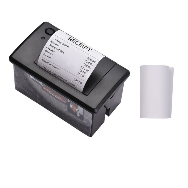 Imprimante Thermique Embarquée 58MM Mini Module d'Impression à Faible Bruit avec Usb / Rs232/ttl Port Série Soutenir ESC/POS Commandes pour le Terminal de Pesage Caisse Enregistreuse Libre-Service